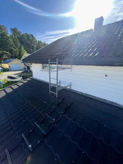 Adkomststige på enebolig