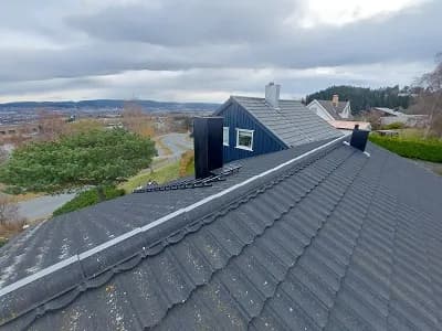 Mosebeslag på enebolig i Byåsen, Trondheim