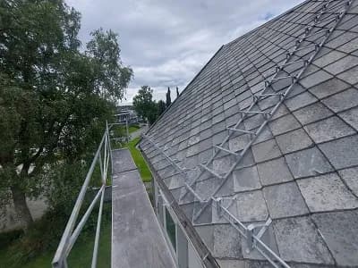 Skifertak på Heimdal