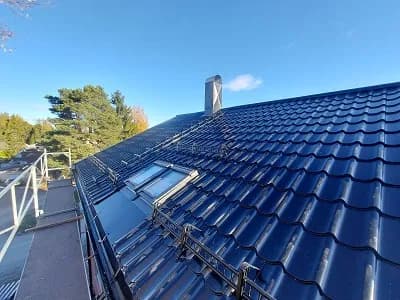 Velux takvindu i enebolig